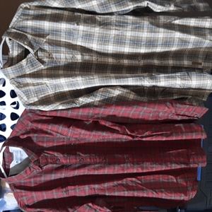 Men's XXL G.H.BASS and TIMBERLAND long sleeve button down. Two shirts one price!